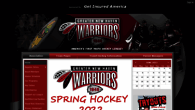What Gnhwarriors.org website looked like in 2022 (1 year ago)