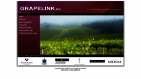 What Grapelink.com.au website looked like in 2022 (1 year ago)