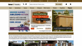 What Garten-freunde.de website looked like in 2022 (1 year ago)