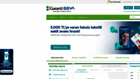 What Garantibbva.com.tr website looked like in 2022 (1 year ago)