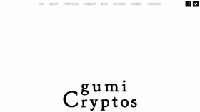 What Gumi-cryptos.com website looked like in 2022 (1 year ago)