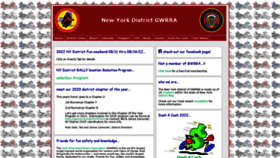 What Gwrra-ny.org website looked like in 2022 (1 year ago)