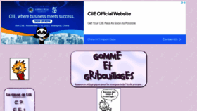 What Gommeetgribouillages.fr website looked like in 2022 (1 year ago)