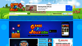 What Games2jolly.com website looked like in 2022 (1 year ago)