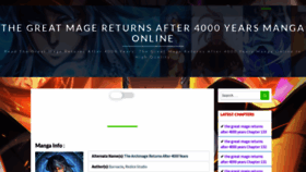 What Greatmagereturn.com website looked like in 2022 (1 year ago)