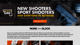 What Glock.at website looked like in 2022 (1 year ago)