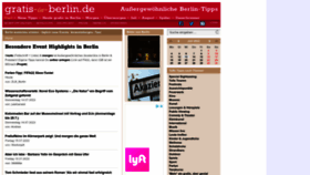 What Gratis-in-berlin.de website looked like in 2022 (1 year ago)