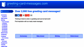 What Greeting-card-messages.com website looked like in 2022 (1 year ago)