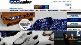 What Golflocker.com website looked like in 2022 (1 year ago)