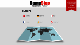 What Gamestop.eu website looked like in 2022 (1 year ago)