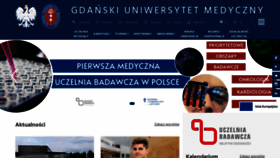 What Gumed.edu.pl website looked like in 2022 (1 year ago)