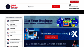 What Gbusinesslisting.com website looked like in 2022 (1 year ago)