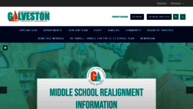 What Gisd.org website looked like in 2022 (1 year ago)