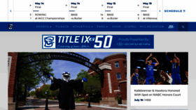 What Gocreighton.com website looked like in 2022 (1 year ago)