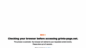 What Grinta-page.net website looked like in 2022 (3 years ago)