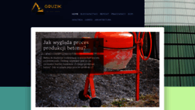 What Gruzikpoznan.pl website looked like in 2022 (1 year ago)
