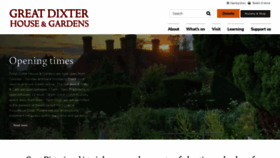 What Greatdixter.co.uk website looked like in 2022 (1 year ago)