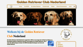 What Goldenretrieverclub.nl website looked like in 2022 (1 year ago)