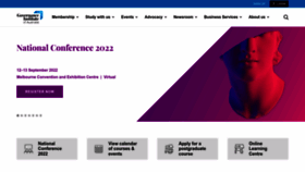 What Governanceinstitute.com.au website looked like in 2022 (1 year ago)