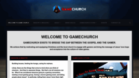 What Gamechurch.com website looked like in 2022 (1 year ago)