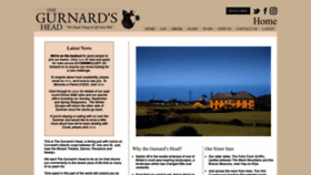 What Gurnardshead.co.uk website looked like in 2022 (1 year ago)
