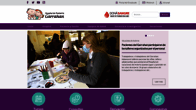 What Garrahan.gov.ar website looked like in 2022 (1 year ago)