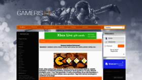 What Gameris.lt website looked like in 2022 (1 year ago)