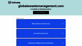 What Globalewastemanagement.com website looked like in 2022 (1 year ago)