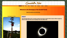 What Goodells.net website looked like in 2022 (1 year ago)