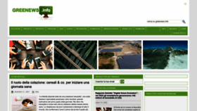 What Greenews.info website looked like in 2022 (1 year ago)