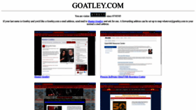 What Goatley.com website looked like in 2022 (1 year ago)