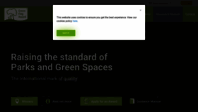 What Greenflagaward.org.uk website looked like in 2022 (1 year ago)