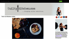 What Guiltykitchen.com website looked like in 2022 (1 year ago)