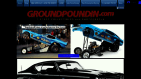 What Groundpoundin.com website looked like in 2022 (1 year ago)