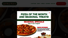 What Glassnickelpizza.com website looked like in 2022 (1 year ago)