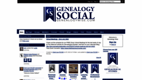 What Genealogywise.com website looked like in 2022 (1 year ago)