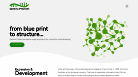 What Genetoprotein.com website looked like in 2022 (3 years ago)