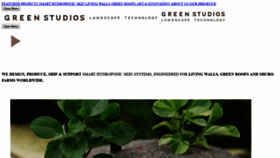 What Greenstudios.net website looked like in 2022 (1 year ago)