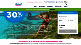 What Garrafon.com website looked like in 2022 (2 years ago)