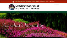 What Gardenbythesea.org website looked like in 2022 (2 years ago)