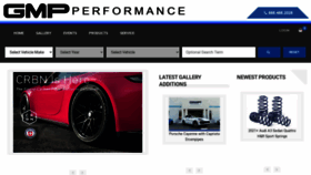 What Gmpperformance.com website looked like in 2022 (1 year ago)