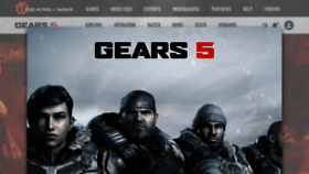 What Gears5.com website looked like in 2022 (1 year ago)