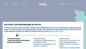 What Group.rwe website looked like in 2022 (1 year ago)