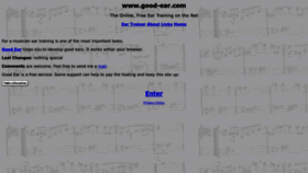 What Good-ear.com website looked like in 2022 (1 year ago)