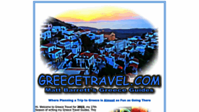 What Greecetravel.com website looked like in 2022 (2 years ago)