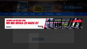 What Grazer.at website looked like in 2022 (3 years ago)