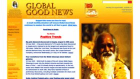 What Globalgoodnews.com website looked like in 2022 (1 year ago)