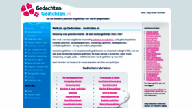 What Gedachten-gedichten.nl website looked like in 2022 (1 year ago)