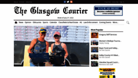What Glasgowcourier.com website looked like in 2022 (1 year ago)