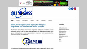 What Galileognss.eu website looked like in 2022 (1 year ago)